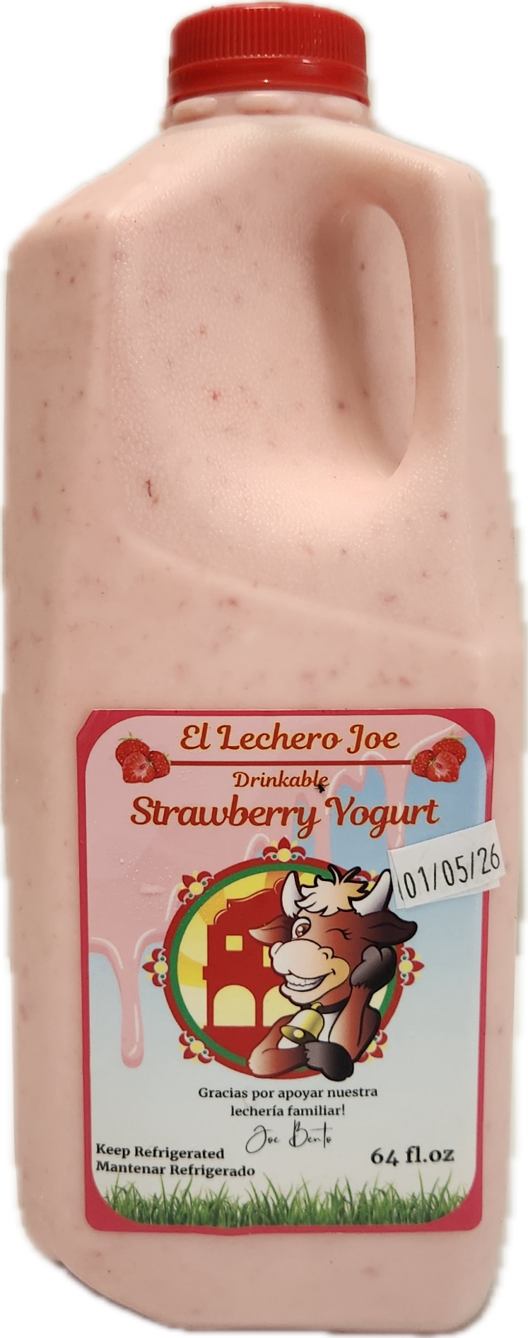 Drinkable Strawberry Yogurt